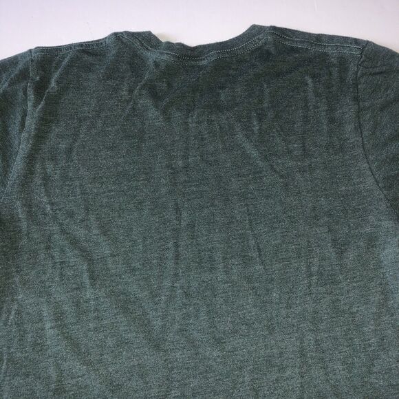 Homage Mens Merry Christmas Ya Filthy Animal Green  T-Shirt Size Small - Picture 9 of 12